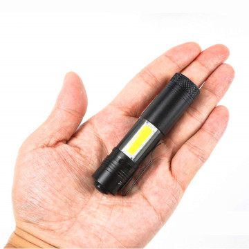 Customized Portable Cheap LED Mini Pen Torch AA Battery Powered COB Flashlight