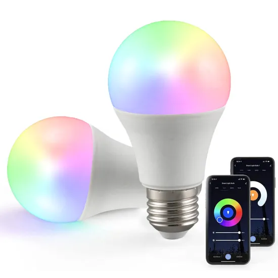 Smart LED Lights: A60 A19 Voice Controlled with Alexa & Google Home, RGB+CCT, Wi-Fi Enabled