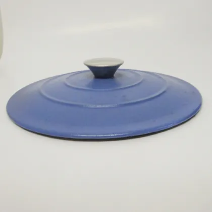 Enamel Cast Iron Covered Casserole