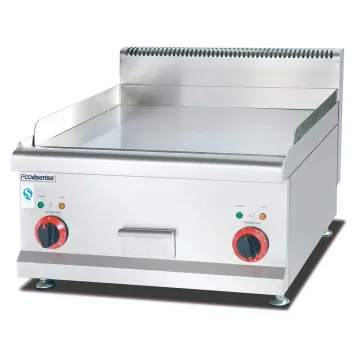 Table Top Stainless Steel Gas Griddle for Commercial Kitchen