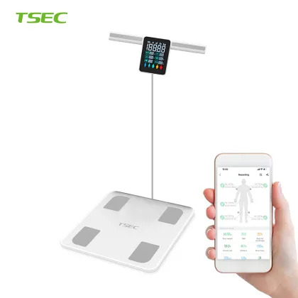 Smart Body Composition Analysis Fitness Health Meter - 180kg Weight BMI Measurement BIA Weighing Scale