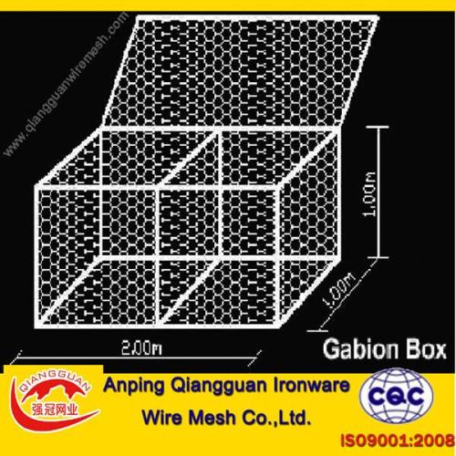 8X10cm Gabions/Gabion Box/Gabion Mattress Certified by ISO9001-2008