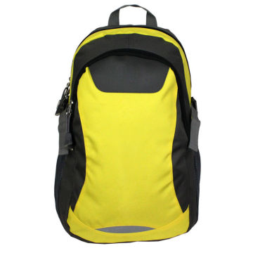 Custom printed yellow KNAPSACK/Backpacks