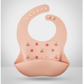 Großes Gänseblümchen-Design-Silikon-Baby-Lätzchen 3d