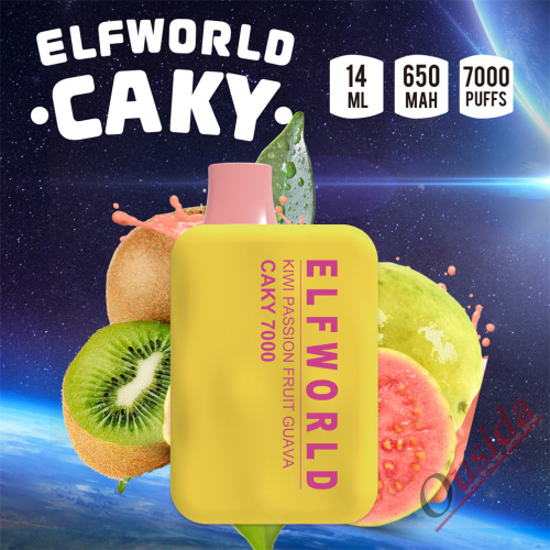 Original Disposable Vape Elf World Caky7000 Puffs