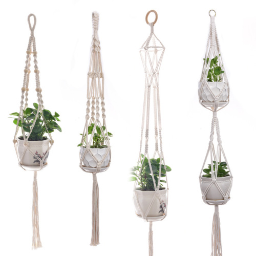 Hanging Flower Planter Pot Holder for Indoor Outdoor