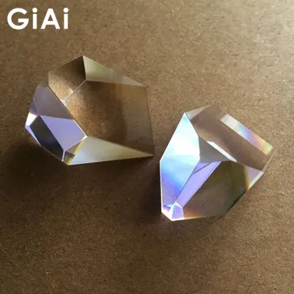 Giai Customized Broadband AR Coated Hypotenuse Right Angle Optical Prisms