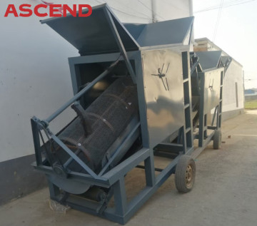 Setaccio rotativo per tamburi rotanti a prezzi a basso prezzo di alta qualità per separazione di sabbia e ghiaia