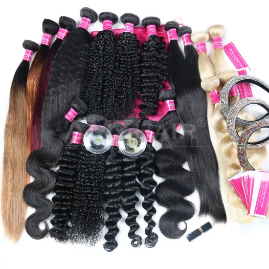 AMZ hair New Arrival Mink Brazilian Human Hair Weave Extensions Wholesale Factory Vendor Cuticle Aligned Raw Virgin Hair Bundles