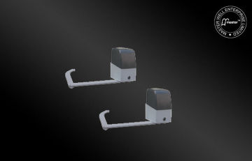 Intelligent Swing Gate Opener Motor With Transmitters Door , 1400rpm