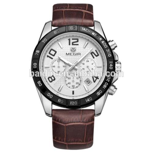 New Arrival Megir brand quartz watch with wholesale watch price