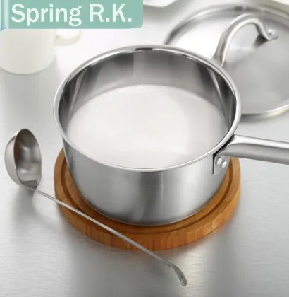 peak sauce pot,stainless steel, milk warmer