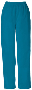 Elastic waist workwear pants with french pockets