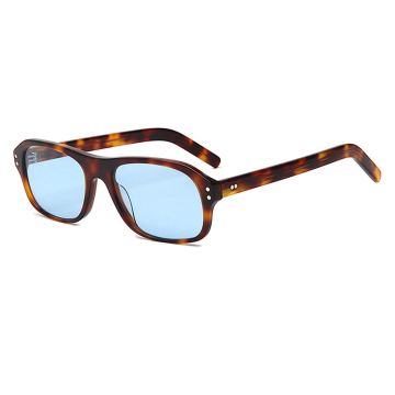 Tortoiseshell Square Acetate Sunglasses