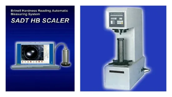 Automatical Brinell Hardness Testing 0.1hbw Resolution 31 - 650hbw Hardness Hb Scaler