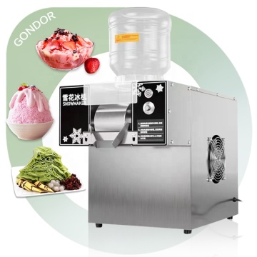 Commercial Bingsoo Cone Shaved Snowmaker - เครื่องทำน้ำแข็งหิมะและเครื่องโกนหนวดน้ำแข็ง
