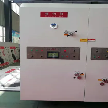 Canghai printing die cutting machine with stack