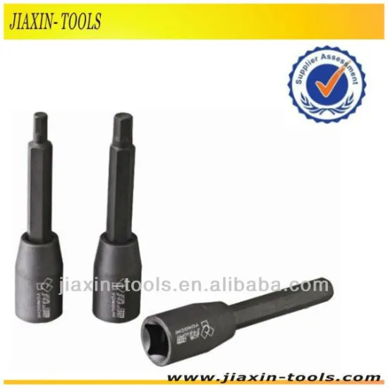 Quality Hand Socket Tools - Hexagon Screwdriver Bit Socket