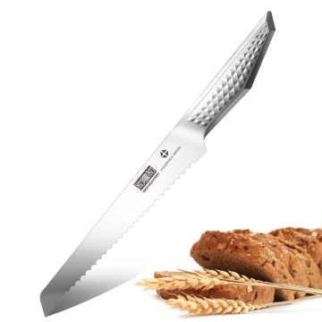 Hoshanho 8 \ "Dao bánh mì có răng cưa: SHARP SHARP, FULGED THELY CARBON-SETHLION cho bánh mì mịn, bagel và cắt bánh
