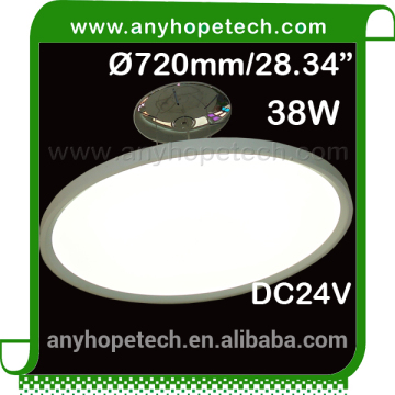 2015 popular lamp 38W diameter 720mm led panel light dmx