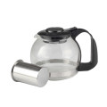 Household Glass Tea Pot With Stainless Steel Filter