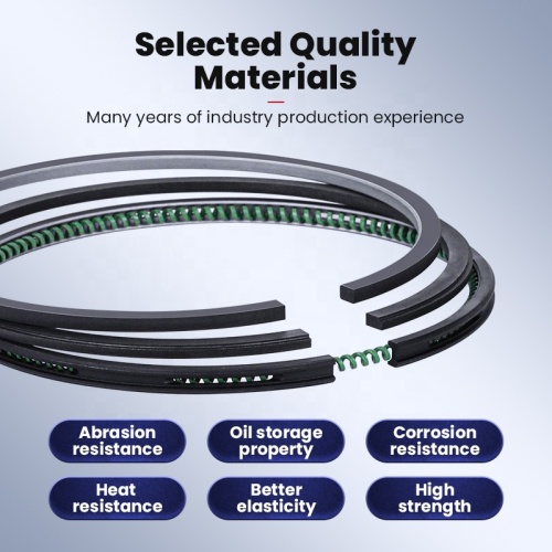 أجزاء محرك ISUZU 4JA1 4JB1 حلقات المكبس 8-94247-867-0