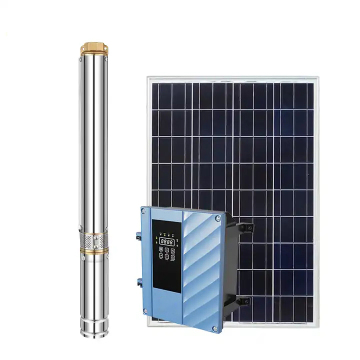 DiHe 1 HP DC Brushless Solar Pump System with Solar Panels