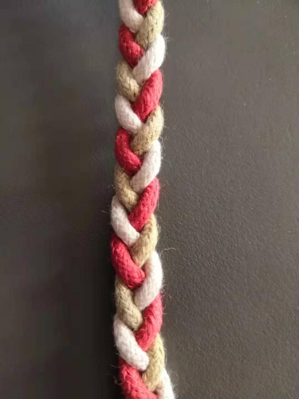 Cotton braided tape