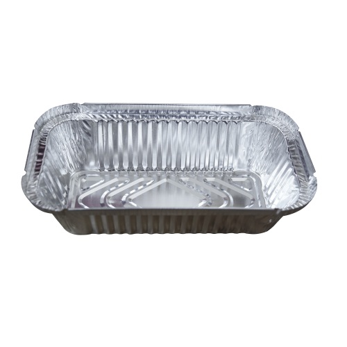 Clear Lid Aluminum Tray