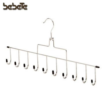Customized Metal Hook Door Clothes Hanger with 10 Hooks