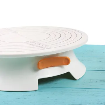 Best Selling Products Plastic Round Cake Stand with Lock