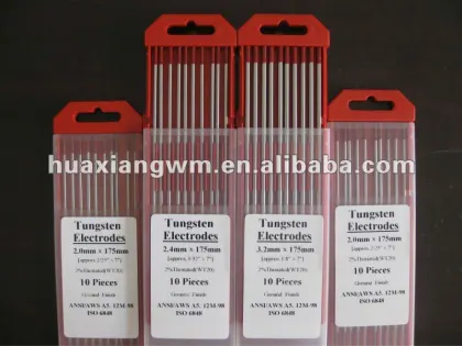 EWT-2%THORIATED TUNGSTEN ELECTRODES