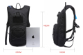 Nylon Travel Hiking Bersepeda Backpack Backpack Slim Bag