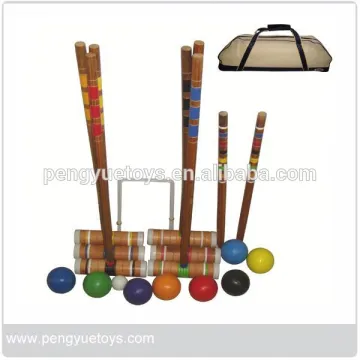 Non-toxic Toys	,	Wholesale Wood Game	,	Croquet Mallet