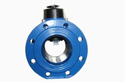 Anti-theft Horizontal Irrigation Water Meter , Brass Inline Water Meter