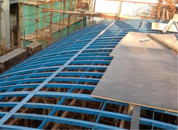 Formwork and Casting of the Concrete Topping