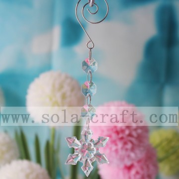 Wonderful Transparent Snowflower Shape Chandelier Lamp Pendant