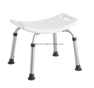 Sgabello da bagno per sedia doccia portatile regolabile