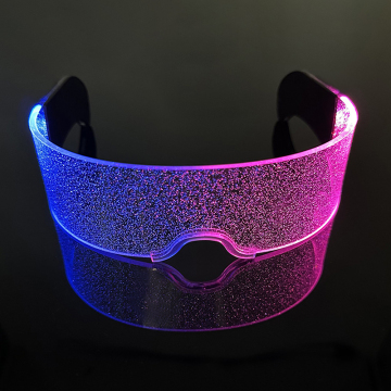 Star Sparkle LED Light-Up Glasses for Music Parties and Holidays