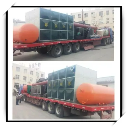 Thermic oil heat transfer boiler