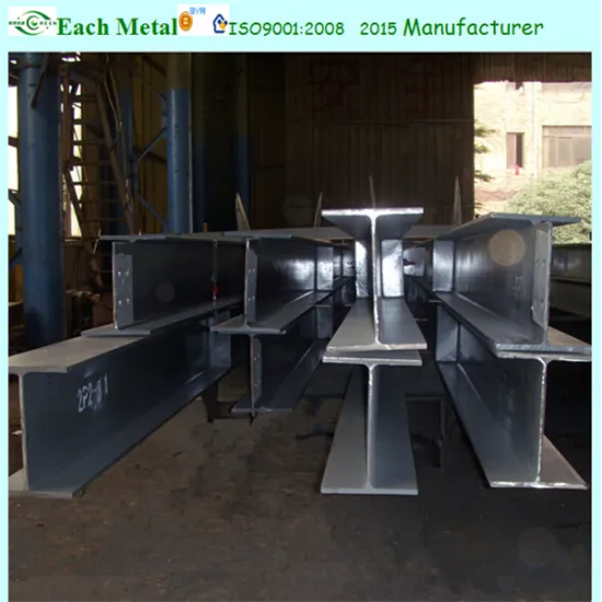 Low cost welding H steel structure frame