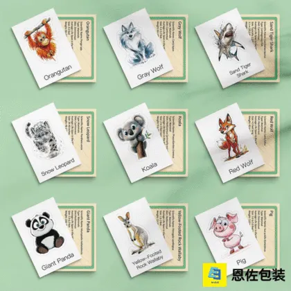 Modern Brand Promotional Cards with Unique Design