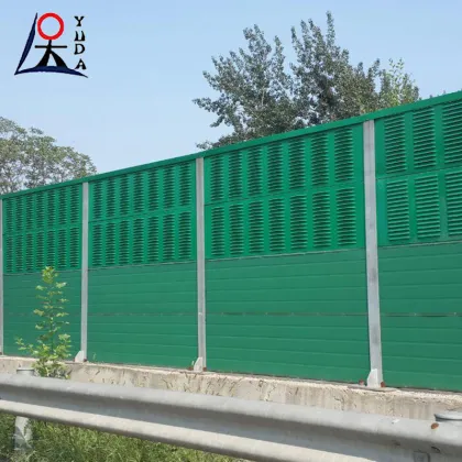 Highway Sound Barrier Transparent Soundproof Noise Wall