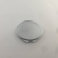 Promotional Silver Aluminum Compact Mirror