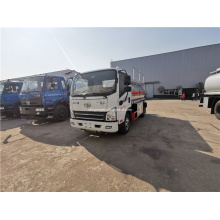 FAW 4x2 new white fuel oil tank truck
