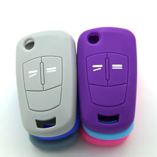 Silicone rubber colorful key covers for car