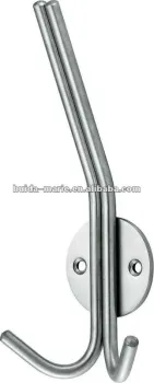 stainless steel washroom wire hook for clothes