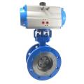 DN50-300 Valve de papillon pneumatique