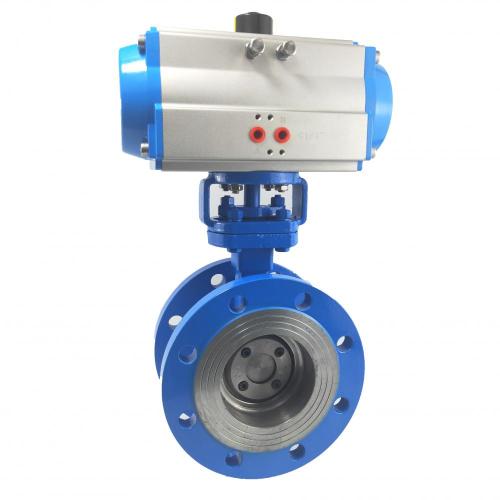 DN 50 Pneumatic Butterfly Valve DN50-300 Pneumatic butterfly valve Supplier