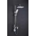 Wall Mounted Modern Design Bathroom Bath Rainfall Shower Mixer Set with bidet sprayer